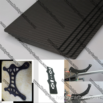Isevisi yokusika yeshidi le-3K twill matte carbon fiber